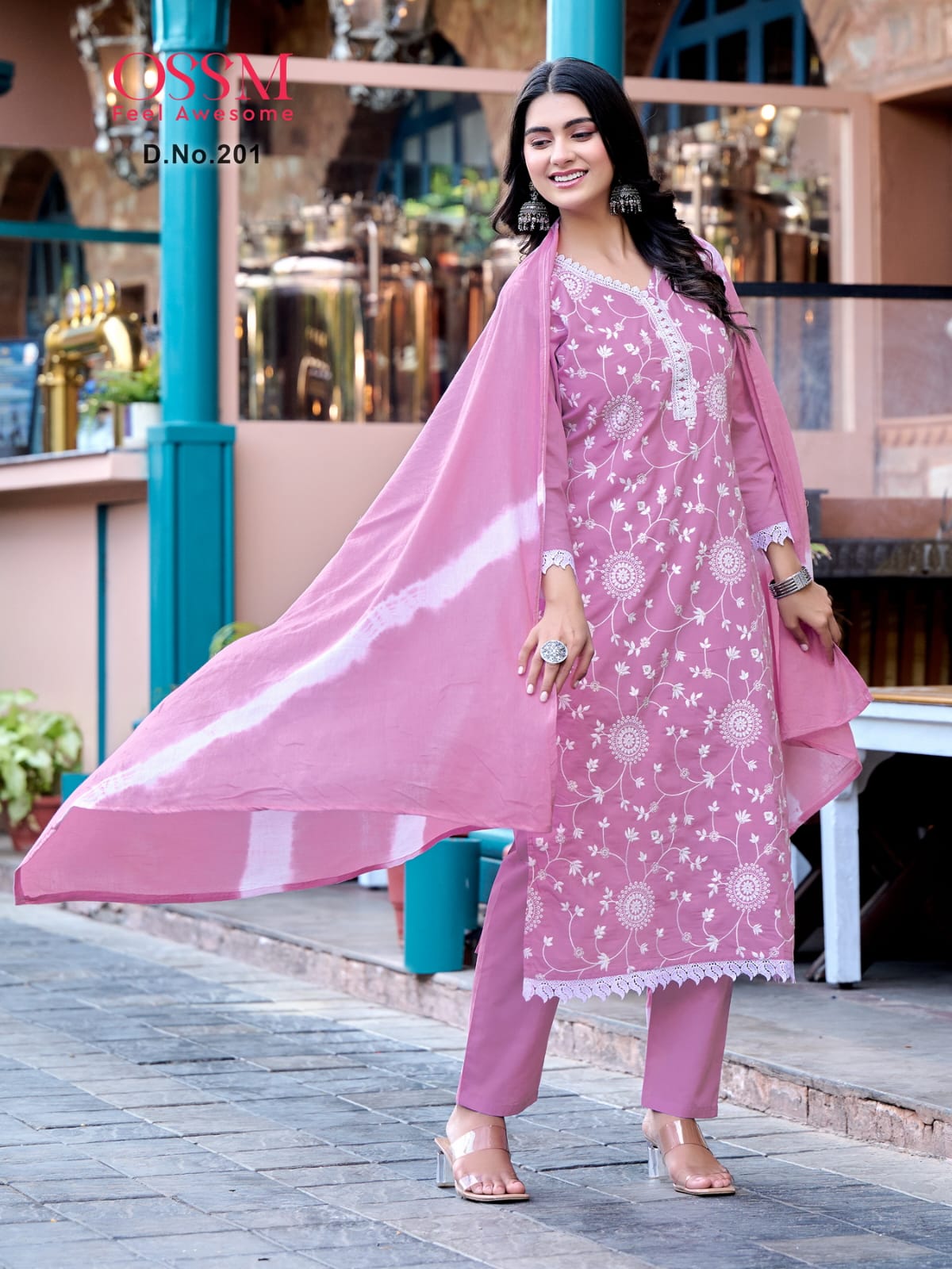 Summer Style Vol 2 By Ossm Cotton Kurti With Bottom Dupatta Orders In India